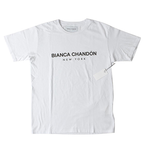 Bianca Chandon 16SS ブランドロゴクルーネックTシャツ(BCNY Tee)