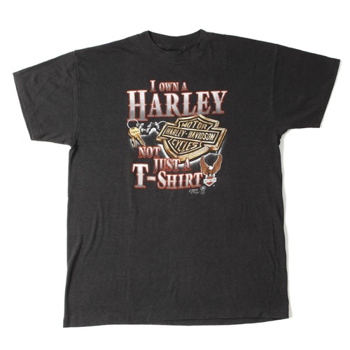 HARLEY-DAVIDSON 80’s プリントTシャツ(3D EMBLEM)