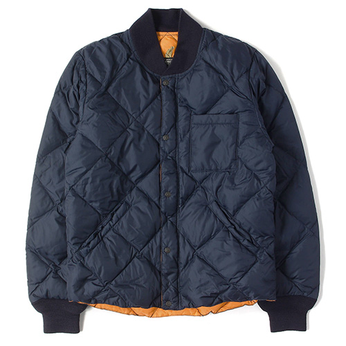 Rocky Mountain Featherbed15AW ×TODD SNYDER キルティングナイロンインナーダウンジャケット