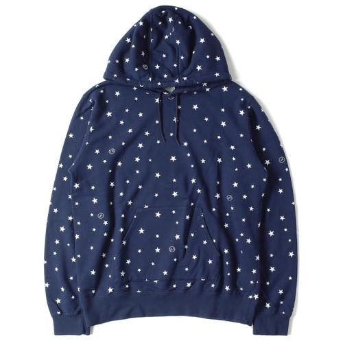 UNIFORME EXPERIMENT  15AW スター柄パーカー(star pattern pullover Parker)