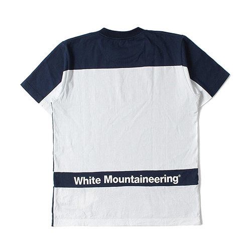 White Mountaineering 17SS バックロゴ2トーンTシャツ(CONTRAST T-SHIRT)