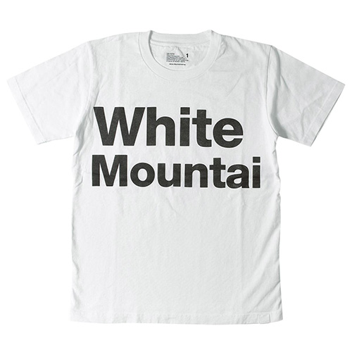White Mountaineering 16AW ブランドロゴクルーネックTシャツ